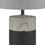 Airin Two-Tone Ceramic Table Lamp - Chic Decora