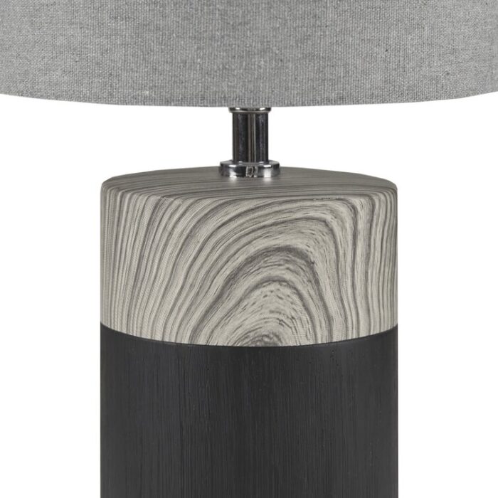 Airin Two-Tone Ceramic Table Lamp - Chic Decora