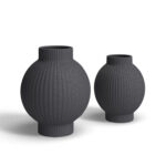 Aliyah Stoneware Table Vase - Chic Decora