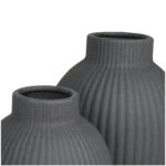 Aliyah Stoneware Table Vase - Chic Decora