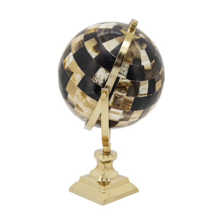 Aluminum Tabletop Globe - Chic Decora