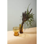 Amber Handmade Glass Table Vase - Chic Decora