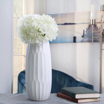 Drop Slim Short Ceramic Vase - Chic Decora