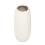 Amitoj Ceramic Design Vase – Contemporary Decorative Flower Vase for Table Centerpiece Decor Accent - Chic Decora