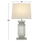 Andreaus 28.5″ Silver Table Lamp - Chic Decora