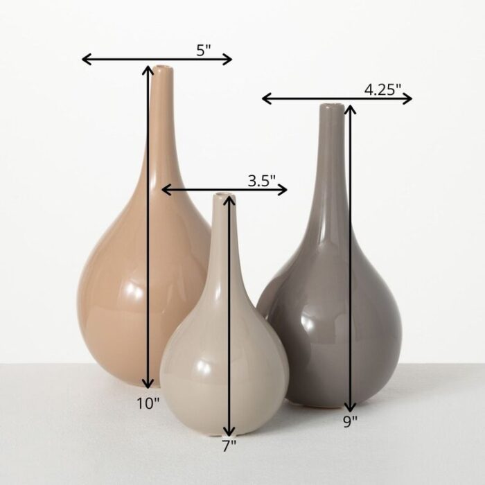 Angeliz Ceramic Table Vase - Chic Decora