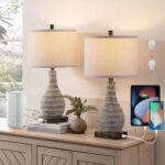 Metal Table Lamp - Chic Decora