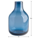 Aquista Handmade Glass Table Vase - Chic Decora