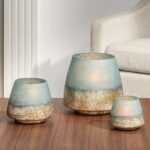 ArAgon Handmade Glass Table Vase - Chic Decora