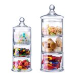 Arcade Handmade Glass Apothecary Jar - Chic Decora