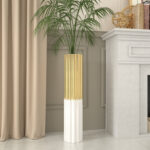 Arianna Ceramic Floor Vase - Chic Decora