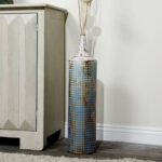 Lidya Stainless Steel Floor Vase - Chic Decora