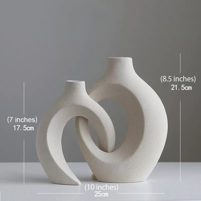 Arther Handmade Ceramic Table Vase - Chic Decora