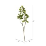 Artificial 4′ Cotinus Coggygria Branch - Chic Decora