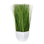 Artificial Green Potted Grass. - Chic Decora