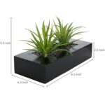 Artificial Onion Grass Plant in Pot - Chic Decora