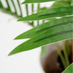 Artificial Plant In Planter, Fake Areca Tropical Palm Silk Plant Home Decoration (Plant Pot Plus Plant) - Chic Decora