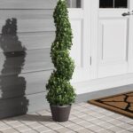 Faux Cedar Topiary in Pot - Chic Decora