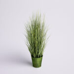 Artificial Potted Native Green Grass. - Chic Decora