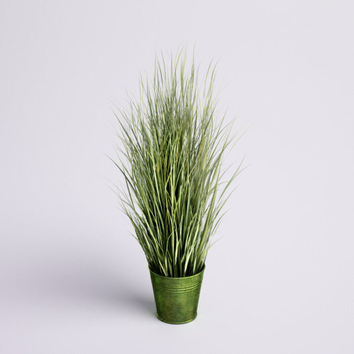 Artificial Potted Native Green Grass. - Chic Decora