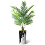 33” Faux Fern Plant in Planter - Chic Decora