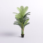 Artin 6’3″ Artificial Palm Plant in Pot - Chic Decora