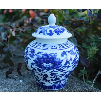 Ashar Handmade Porcelain China Decorative Urns & Jars - Chic Decora