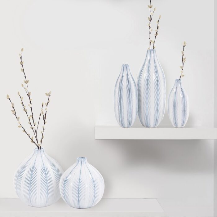 Audene Ceramic Table Vase - Chic Decora