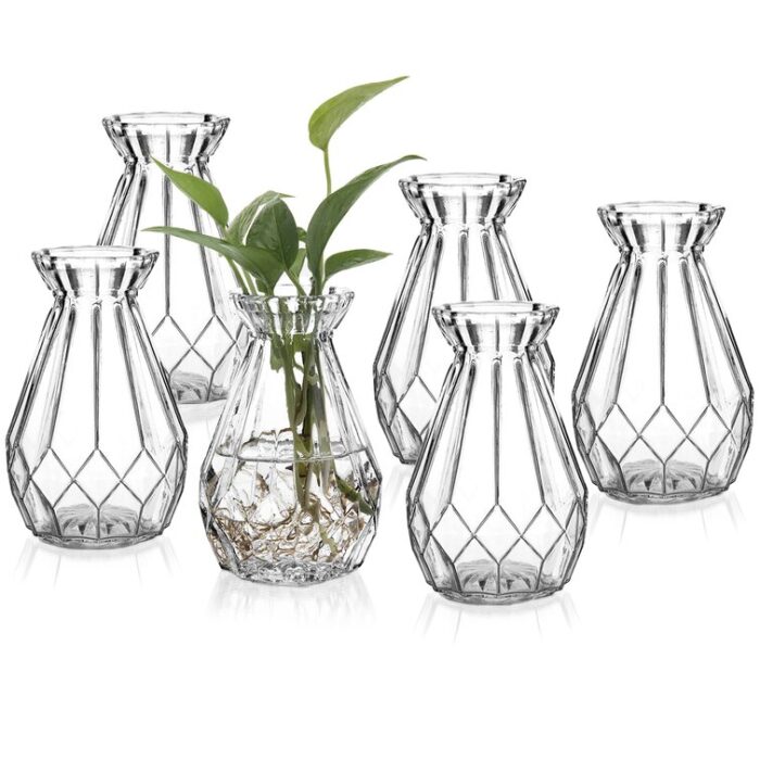 Bajrush Glass Table Vase - Chic Decora