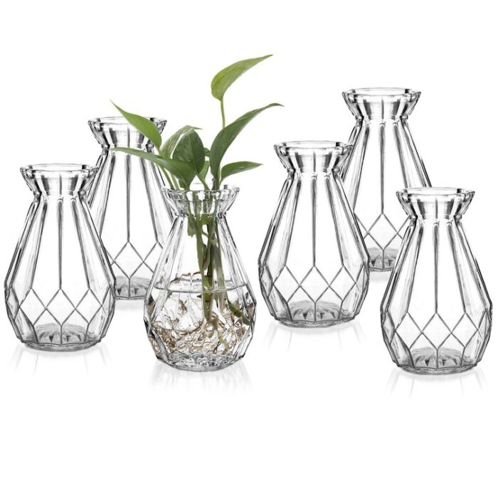 Bajrush Glass Table Vase - Chic Decora