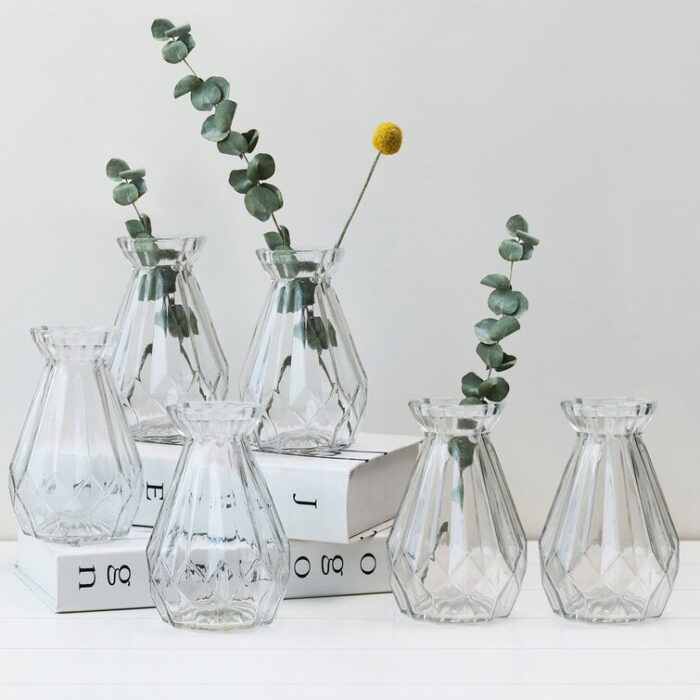 Bajrush Glass Table Vase - Chic Decora