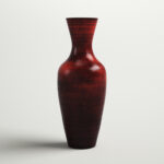 Balazs Handmade Wood Floor Vase - Chic Decora