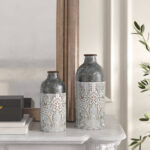 Kamren Metal Table Vase - Chic Decora