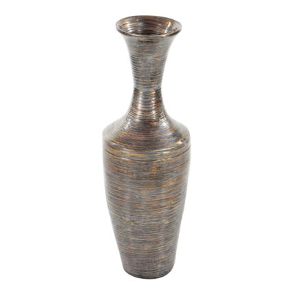 Bogdan Wood Floor Vase - Chic Decora