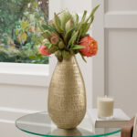 Boltz Handmade Metal Table Vase - Chic Decora