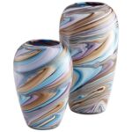 Borealis Glass Table Vase - Chic Decora