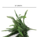 Boston 6” Faux Fern Plant - Chic Decora