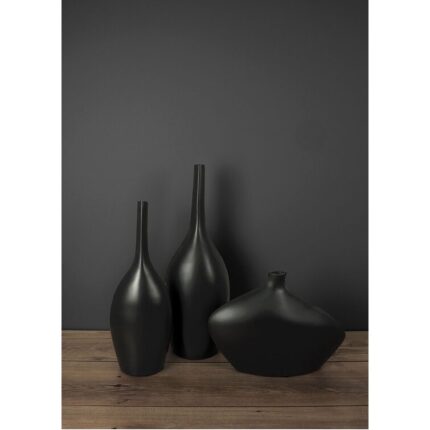 Bottle Ceramic Short Vase - Chic Decora