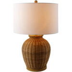 Bocanegra Wicker/Rattan Table Lamp - Chic Decora