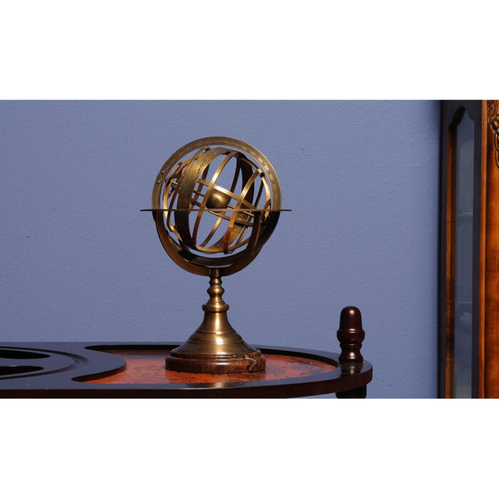 Brass Tabletop Globe - Chic Decora