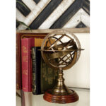 Brass Tabletop Globe - Chic Decora