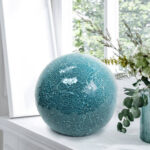 Metal Globe Lamp - Chic Decora