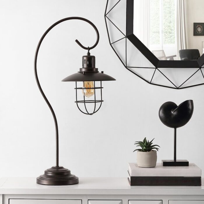 Burford Metal Arched Lamp - Chic Decora