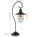 Burford Metal Arched Lamp - Chic Decora