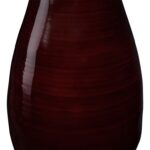 Burkholder Handmade Wood Floor Vase - Chic Decora