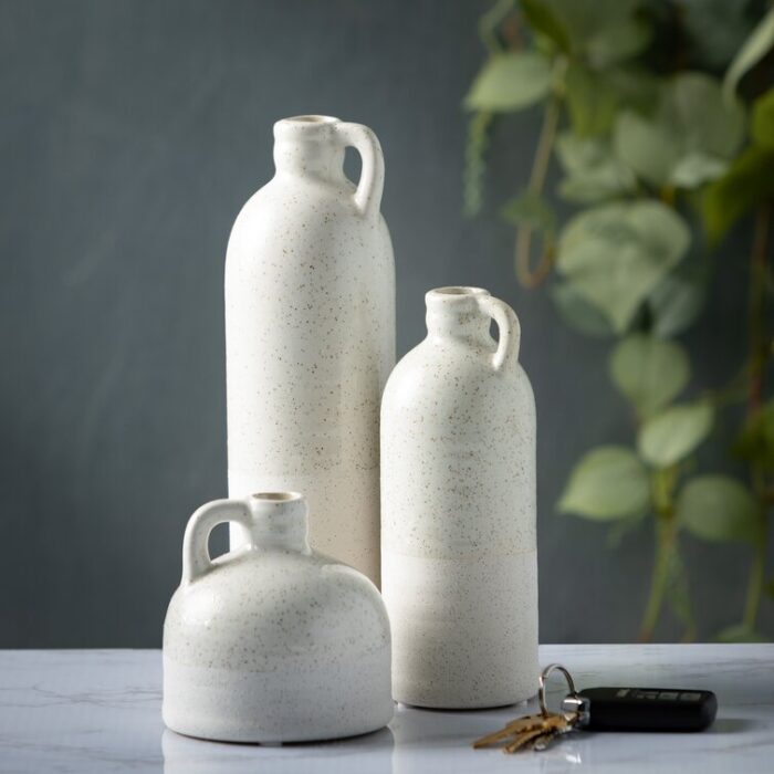 Cabell Ceramic Table Vase - Chic Decora