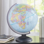 Cardboard Tabletop Globe - Chic Decora