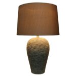 Carveth Resin Table Lamp - Chic Decora