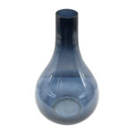 Caspian Long Neck 10″ Handblown Glass Vase - Chic Decora