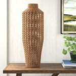 Cenedra Rattan Table Vase - Chic Decora